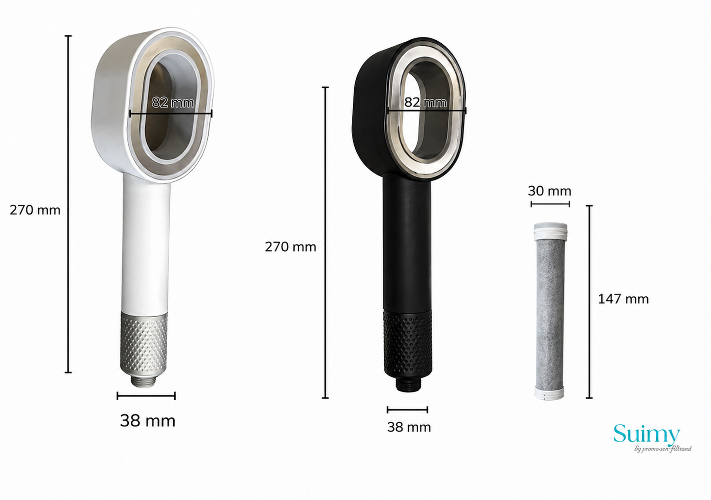Pack Duo Pommeau filtrant – Offre Exceptionnelle -
