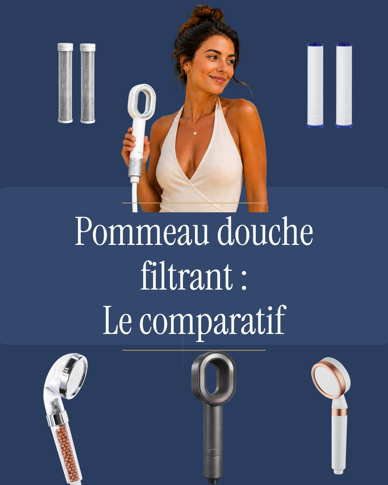 Pommeau douche filtrant : comparatif des technologies pour bien choisir