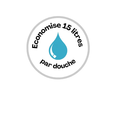 économiseur d'eau avec filtre anti chlore et calcaire