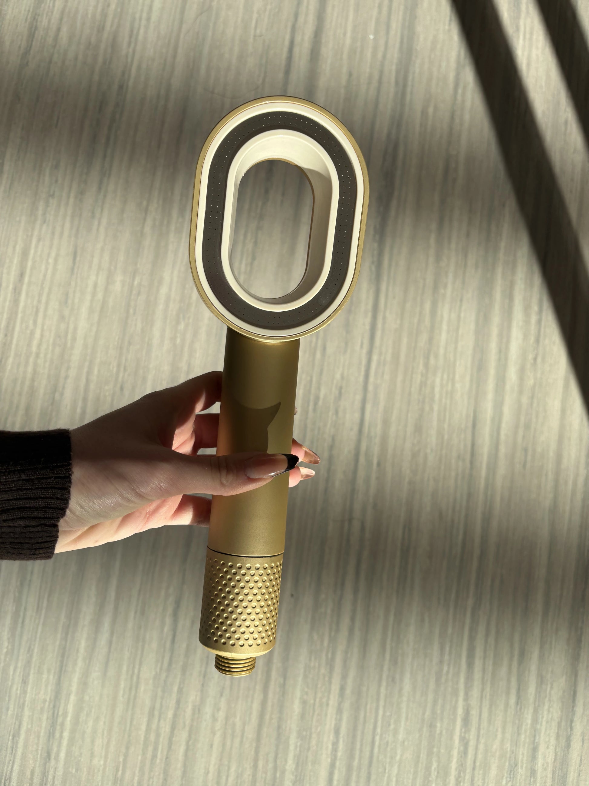 Photo du pommeau filtrant gold 