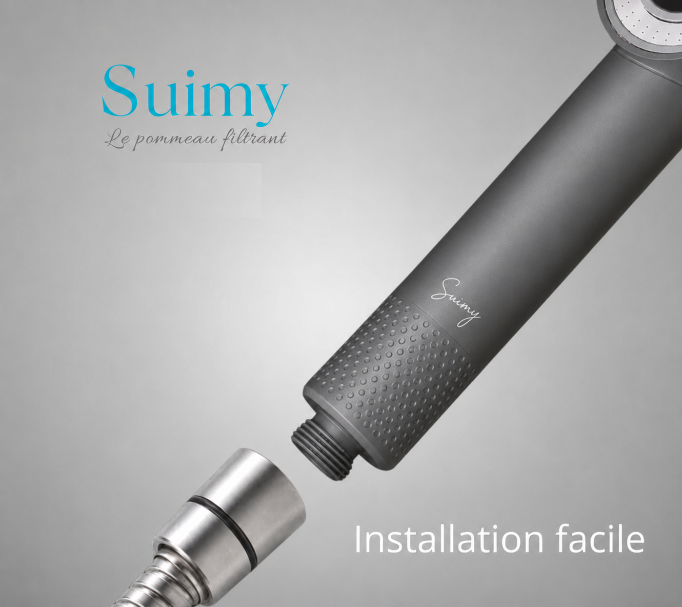 facile d'installation avec embout universel pour une meilleure filtration de votre eau de douche voici le pommeau design anti chlore et parfumé idéal pour une peau douce et cheveux lisse Protection contre les effets néfastes du chlore pour les peaux sensibles.
Idéal pour les enfants et les personnes ayant des problèmes de peau.
embout universel 