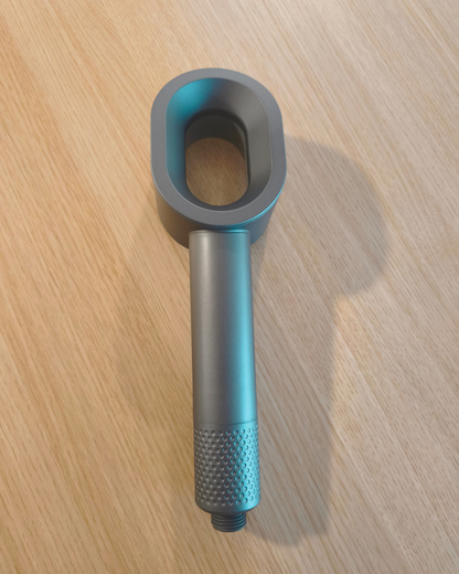 Photo du pommeau de douche filtrant avec filtre ACF de la marque suimy de couleur grise 