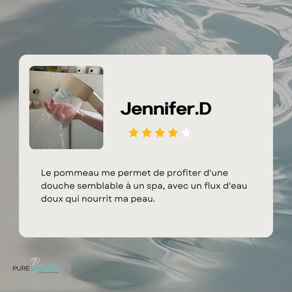 Avis pommeau beige acheter en janvier 2025 jennifer avis client pour pommeau anti chlore avec filtration 