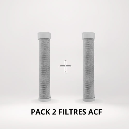filtre acf  pour pommeau de douche pour le chlore les résidus et impuretés