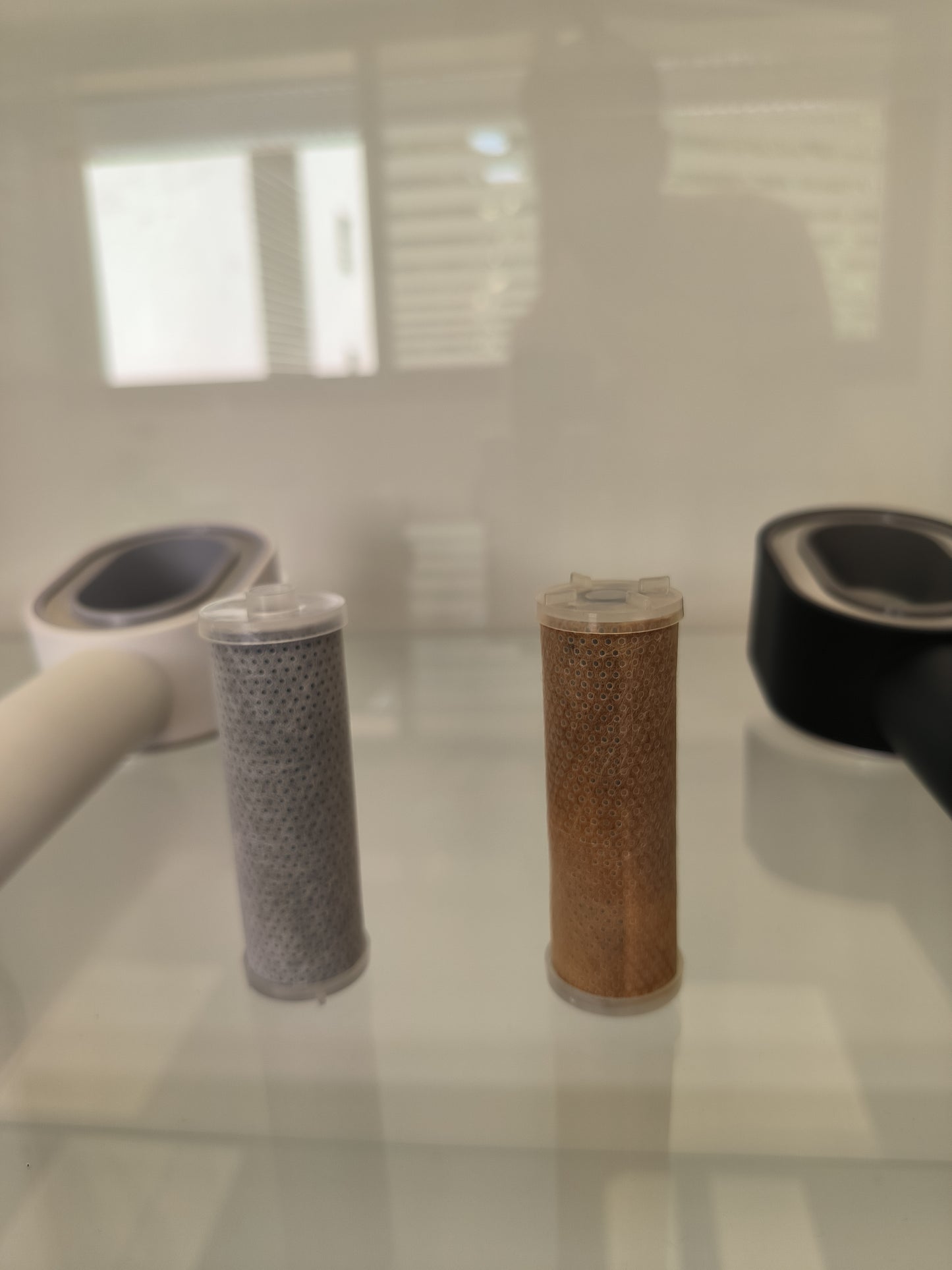 filtre avant et après de la marque Suimy