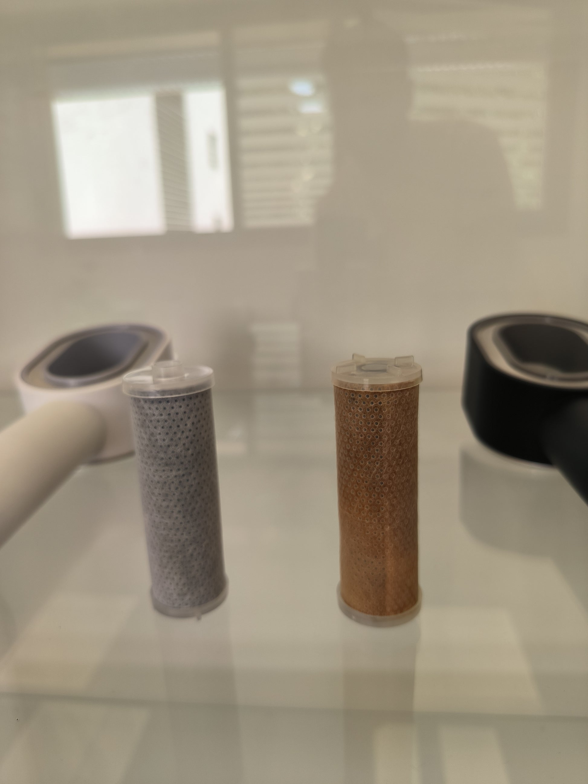 filtre avant et après de la marque Suimy