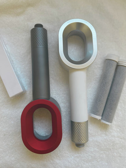 Offre duo MyPureShower avec 2 pommeaux filtrants design et 1 filtre ACF anti chlore offert