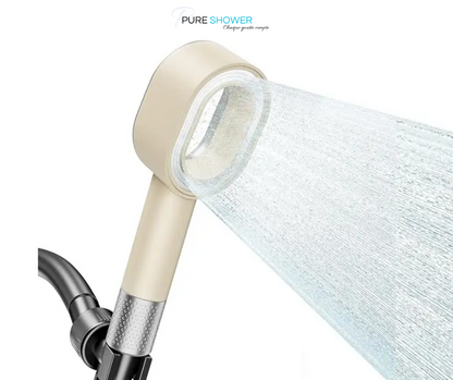 pommeau de douche design avec filtre anti chlore très bon pour la peau