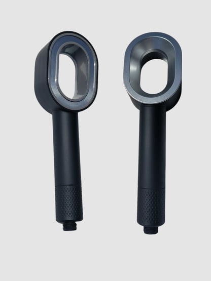 photo de la douchette anti chlore avec filtre intégré marque mypureshower couleurs noir intense