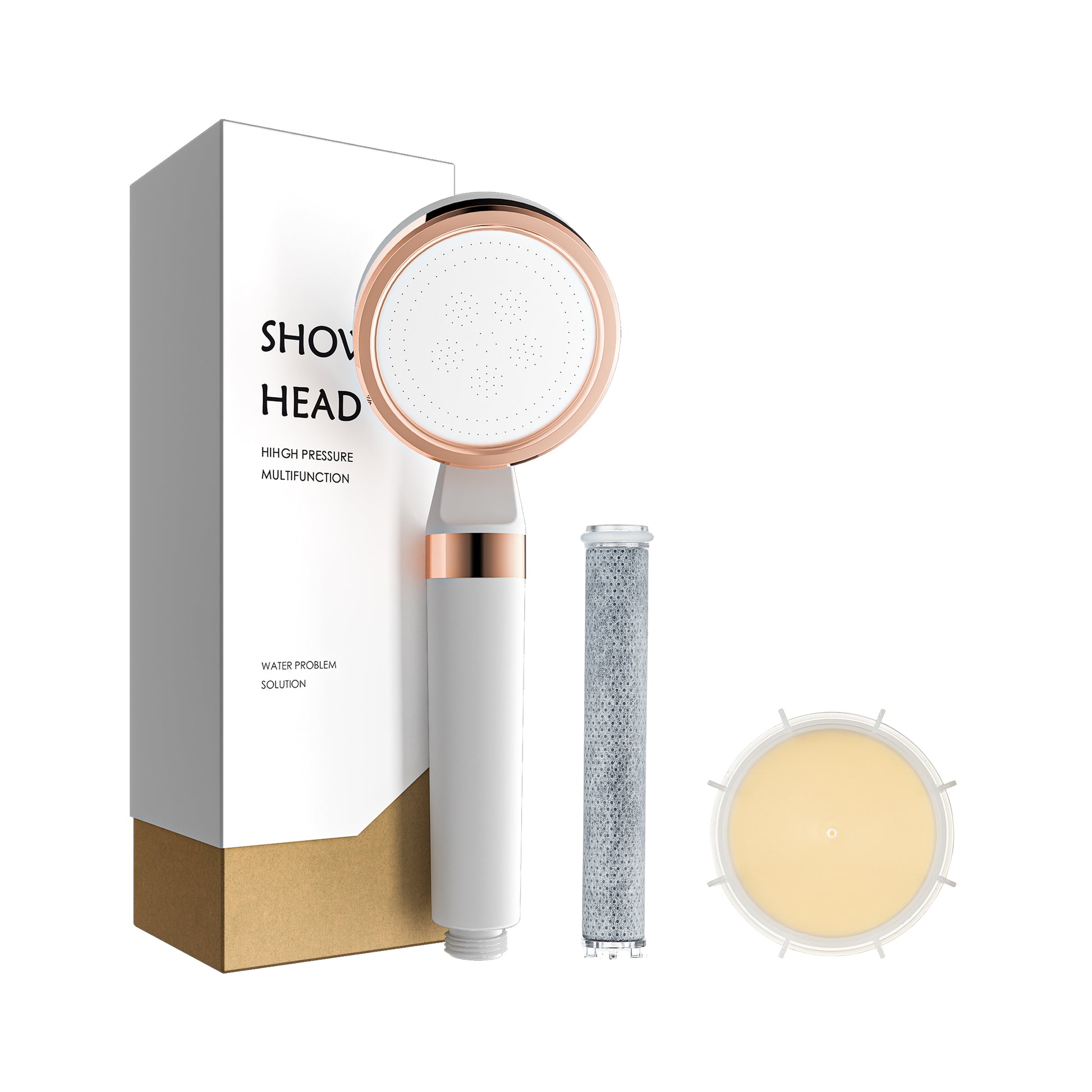 pommeau de douche avec deux filtres chlore et calcaire id"al pour peau douce et cheveux lisse     Filtre Anti-Chlore : Le filtre intégré capture le chlore, les métaux lourds et autres impuretés, offrant une eau plus douce et moins agressive pour votre peau et vos cheveux.
    Écologique et Économique : Réduit l'empreinte écologique en limitant la consommation d'eau tout en vous permettant de profiter d'une douche agréable grâce à une pression d'eau optimale.
    Facile à Installer : Compatible avec toutes l